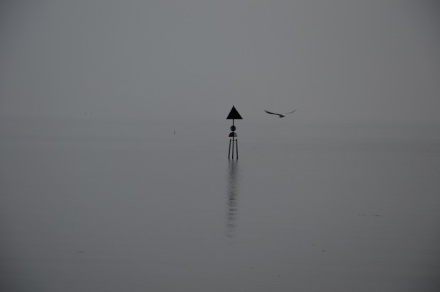 An eerie Lough Neagh