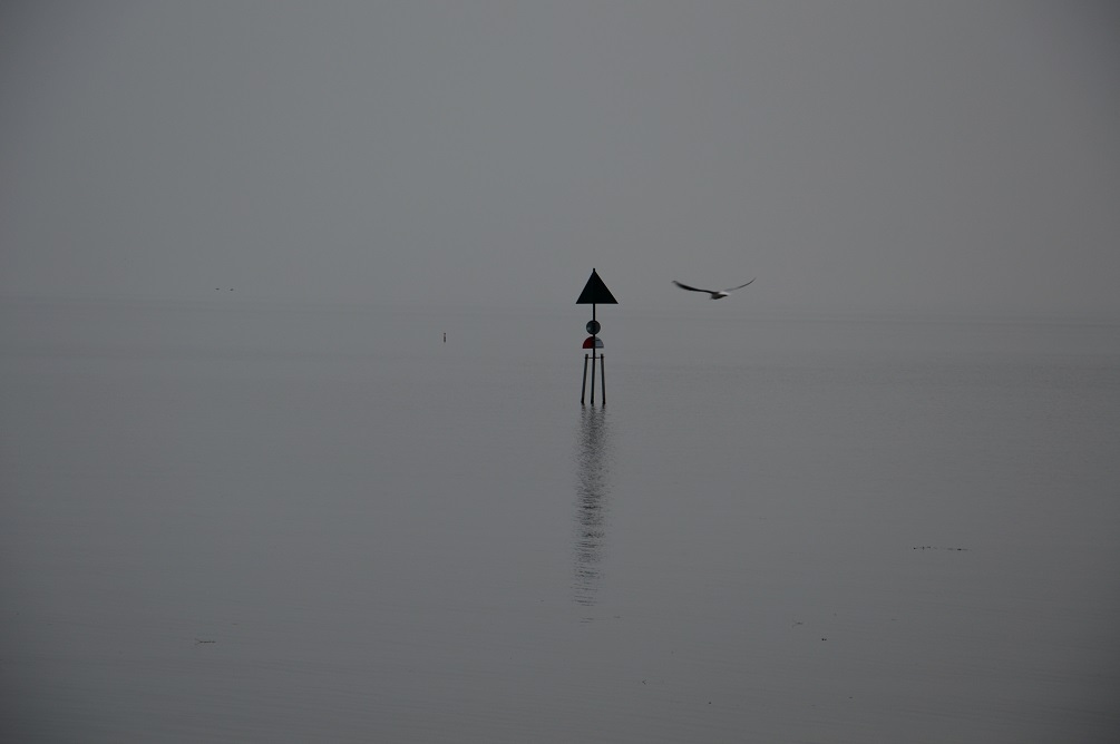An eerie Lough Neagh